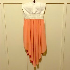 Strapless dress